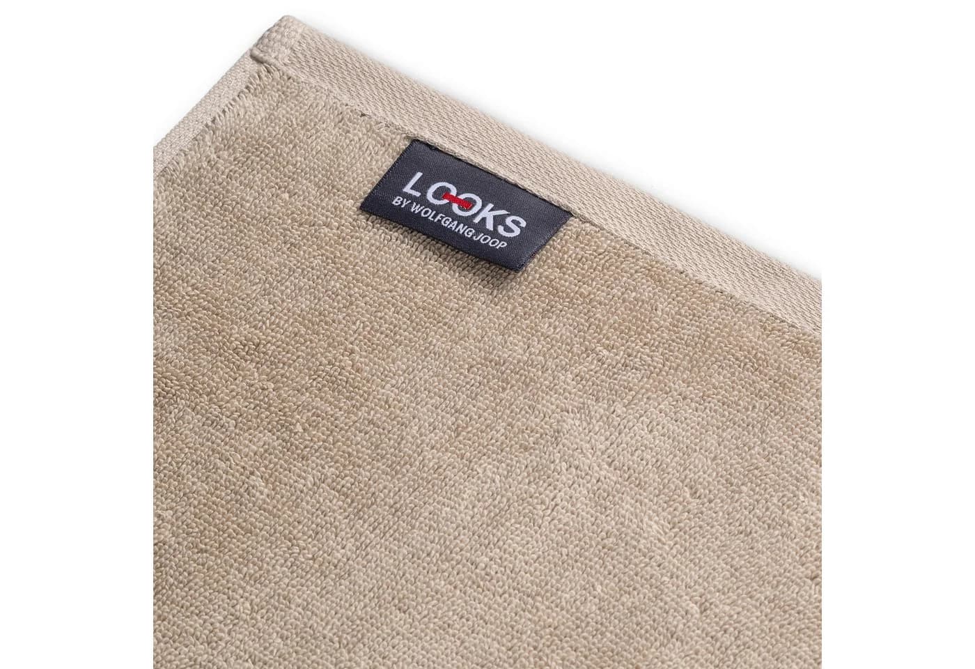 LOOKS by Wolfgang Joop Duschtuch Beige 70x140cm Frottier - Bild 4
