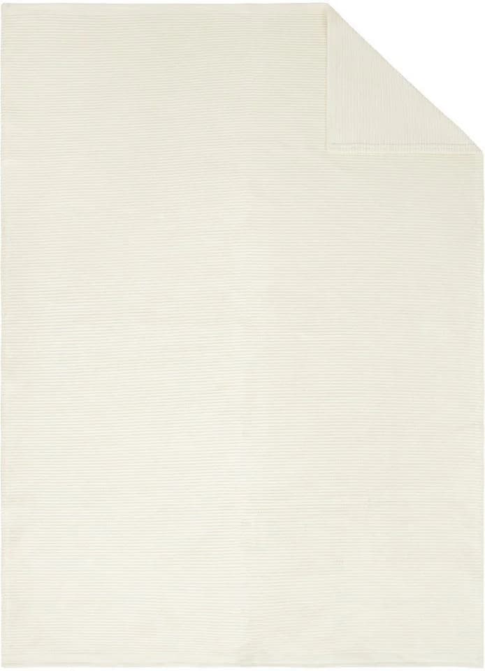 Wohndecke IBENA Cordoba Wollweiß 150x200 cm Baumwolle Polyacryl Polyester - Bild 3