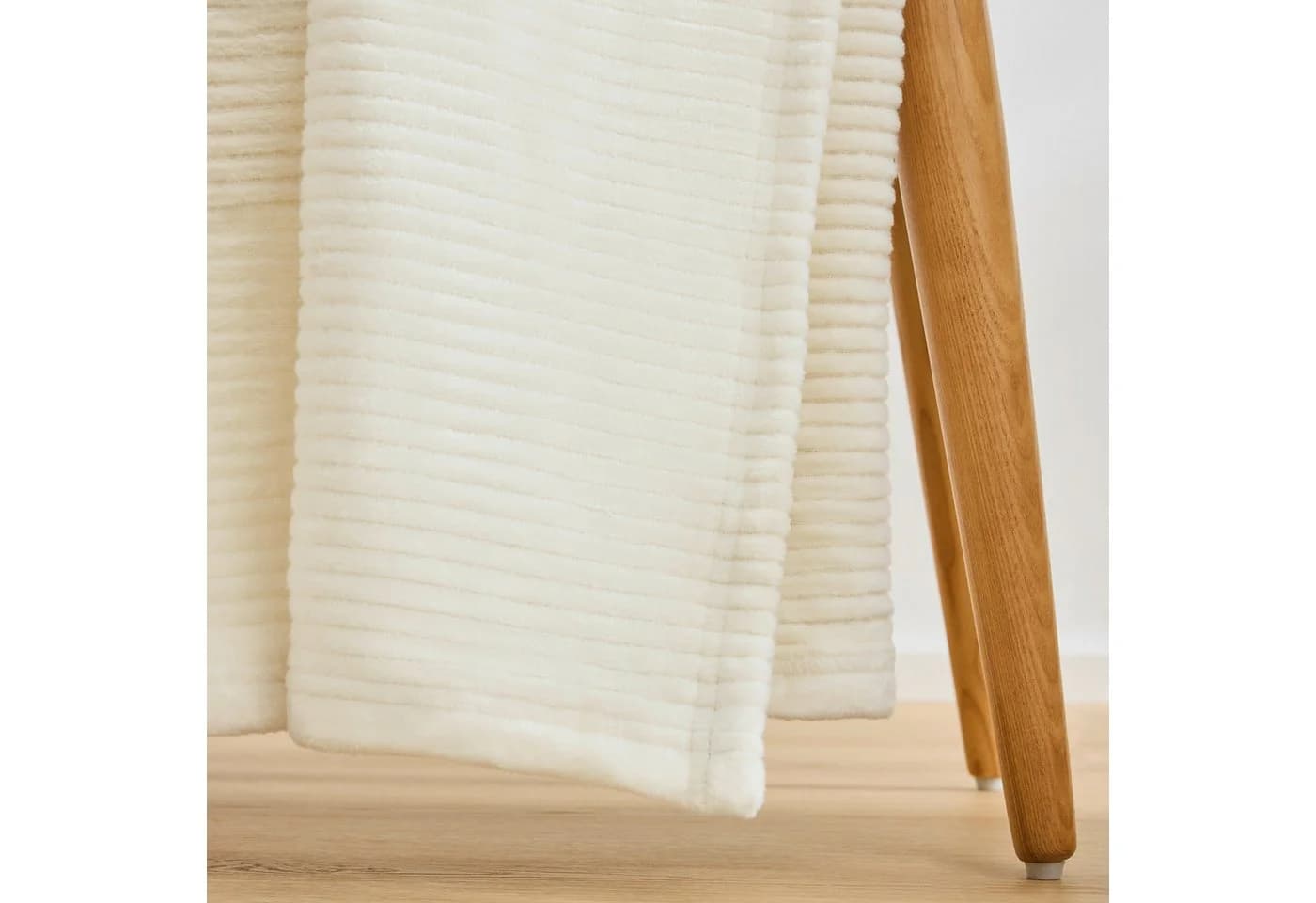 Wohndecke IBENA Cordoba Wollweiß 150x200 cm Baumwolle Polyacryl Polyester - Bild 4