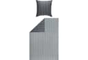 LOOKS by Wolfgang Joop Bettwäsche Mako-Satin Streifen Grau/Silber Bild 1