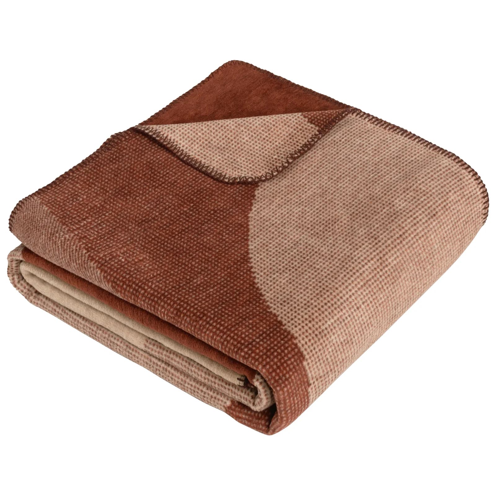 IBENA Wohndecke Paros Braun 150x200cm Baumwolle Polyester