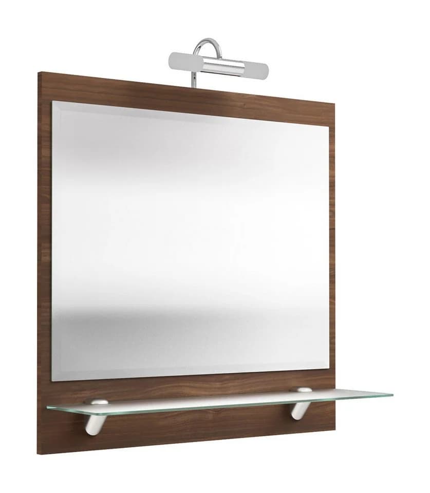 Magnolia Home Spiegelschrank Salona mit Beleuchtung und Ablage