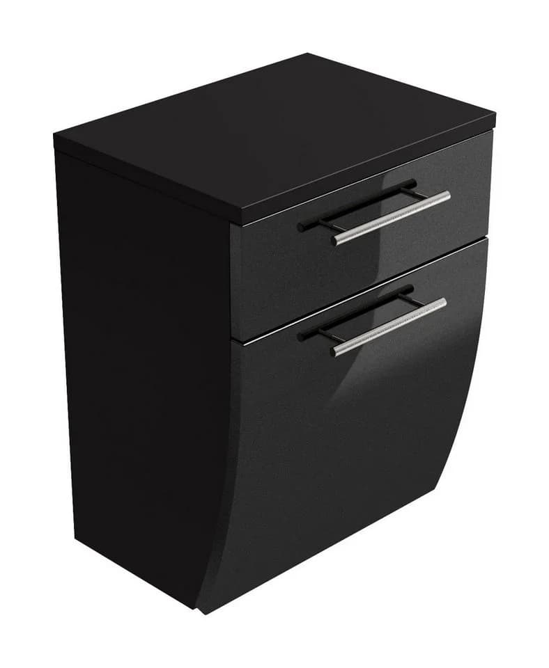Magnolia Home Badmöbel-Set Unterschrank Salona Anthrazit Soft-Close - Bild 3