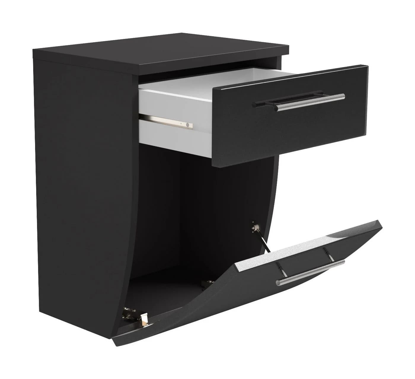 Magnolia Home Badmöbel-Set Unterschrank Salona Anthrazit Soft-Close - Bild 5