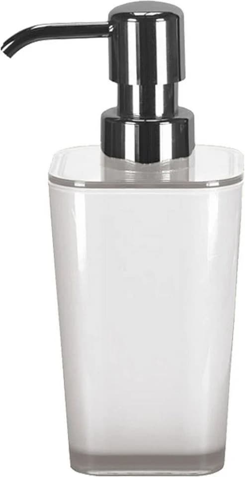 Kleine Wolke Badaccessoire-Set Seifenspender Easy Uni Weiß PVC