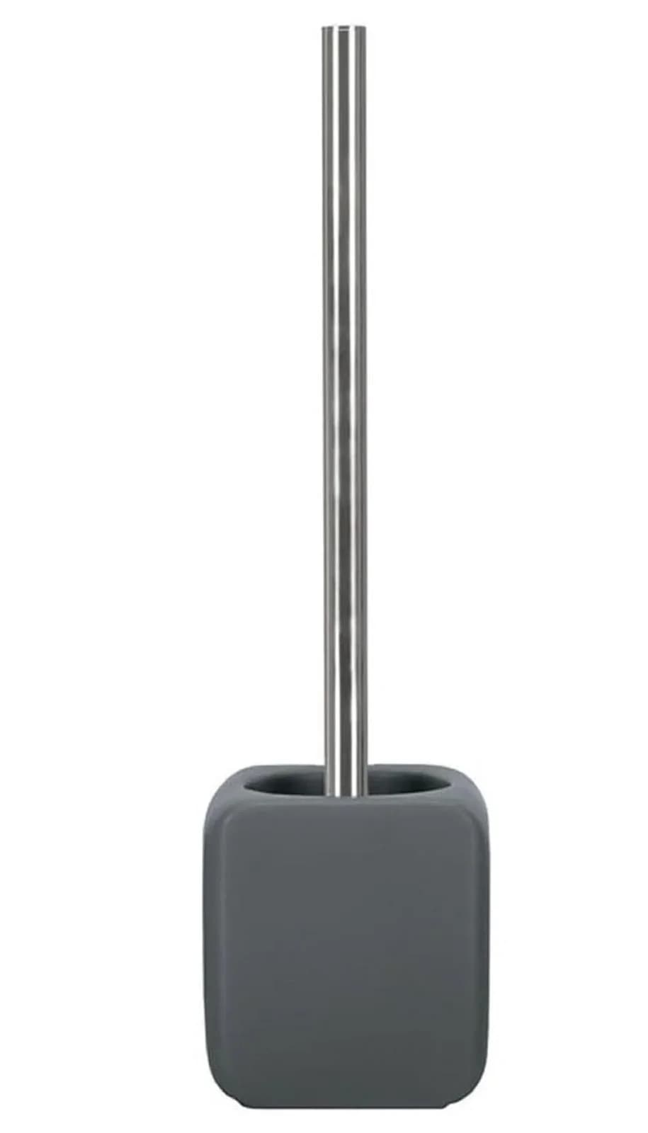 Kleine Wolke WC-Bürsten-Halter CUBIC Anthrazit Keramik