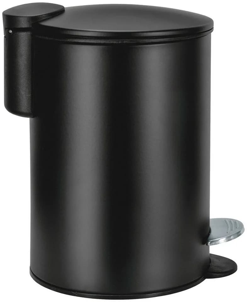 Kleine Wolke Kosmetikeimer Silence Schwarz Edelstahl 3 Liter