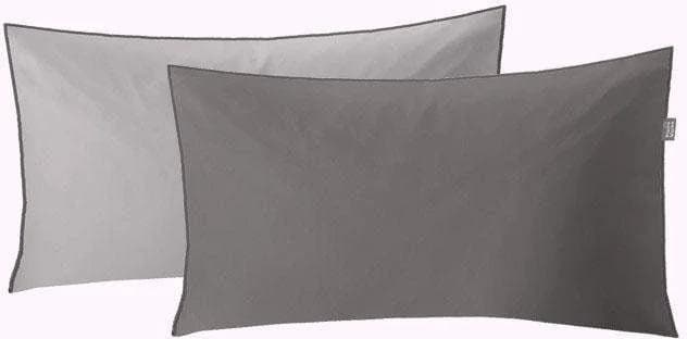Kleine Wolke Kissenbezug Linda Silbergrau Mako-Satin - Bild 5