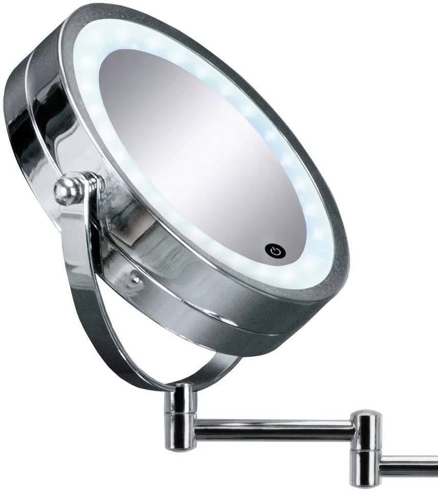 Kleine Wolke Lumi Mirror Kosmetikspiegel Silber 7-fach Vergrößerung - Bild 3