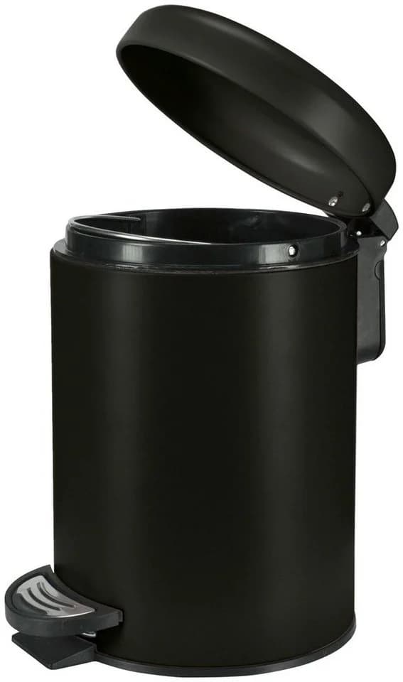 Kleine Wolke Kosmetikeimer One Schwarz Tretmechanismus