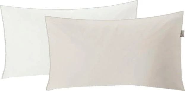 Kleine Wolke Kissenbezug Linda Creme Mako-Satin