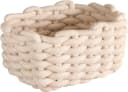 Kleine Wolke Aufbewahrungsbox Fellone Beige Geflochten Bild 3