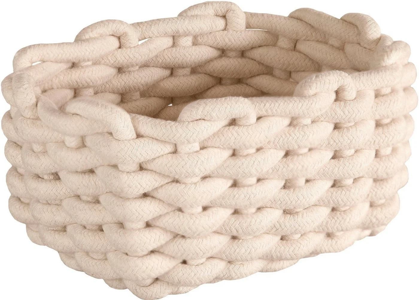 Kleine Wolke Aufbewahrungsbox Fellone Beige Geflochten - Bild 3