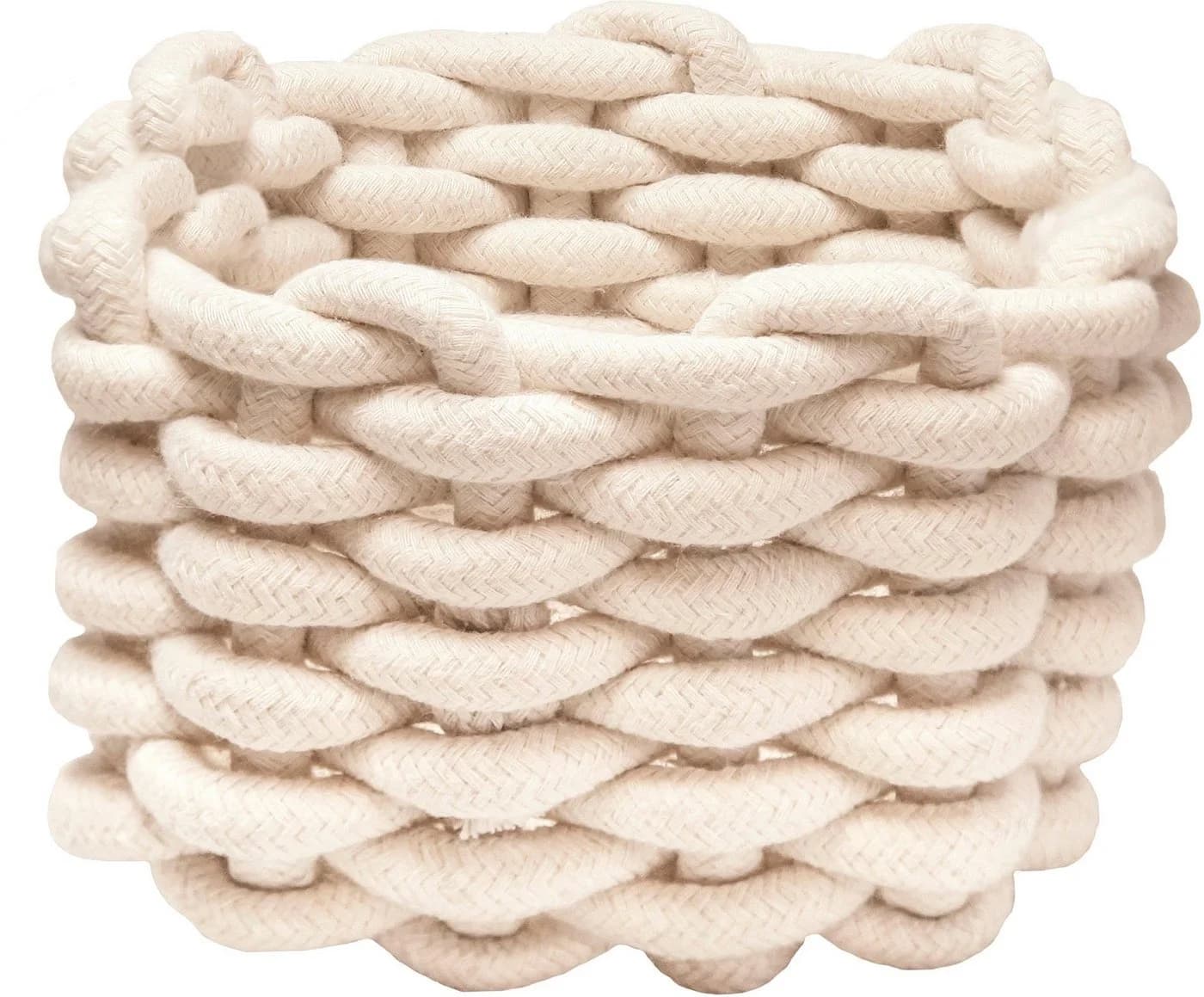 Kleine Wolke Aufbewahrungsbox Fellone Beige Geflochten - Bild 4