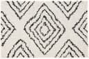 Kleine Wolke Badematte Boho Rautenmuster Natur 100% Baumwolle Bild 2