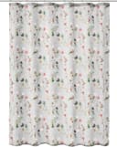 Kleine Wolke Duschvorhang Flores Bunt Polyester mit Ringen Bild 4