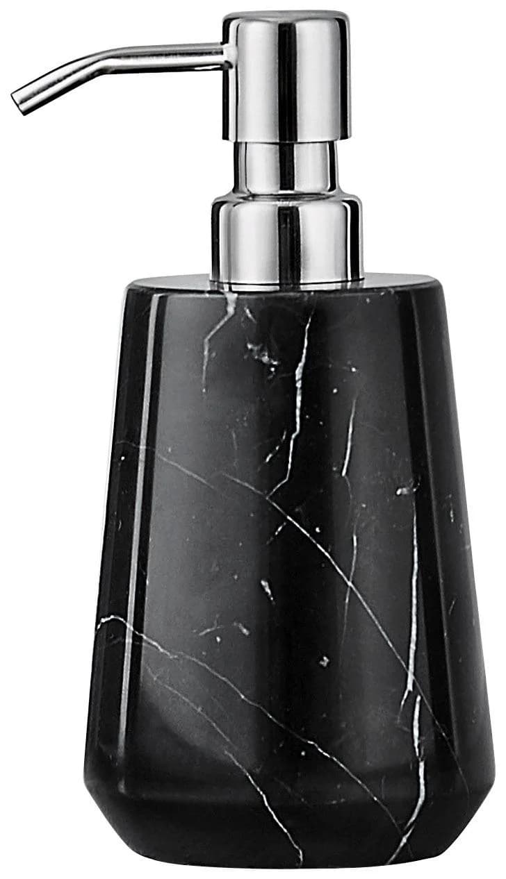 Seifenspender KLEINE WOLKE Carrara Schwarz Marmor Dosierspender