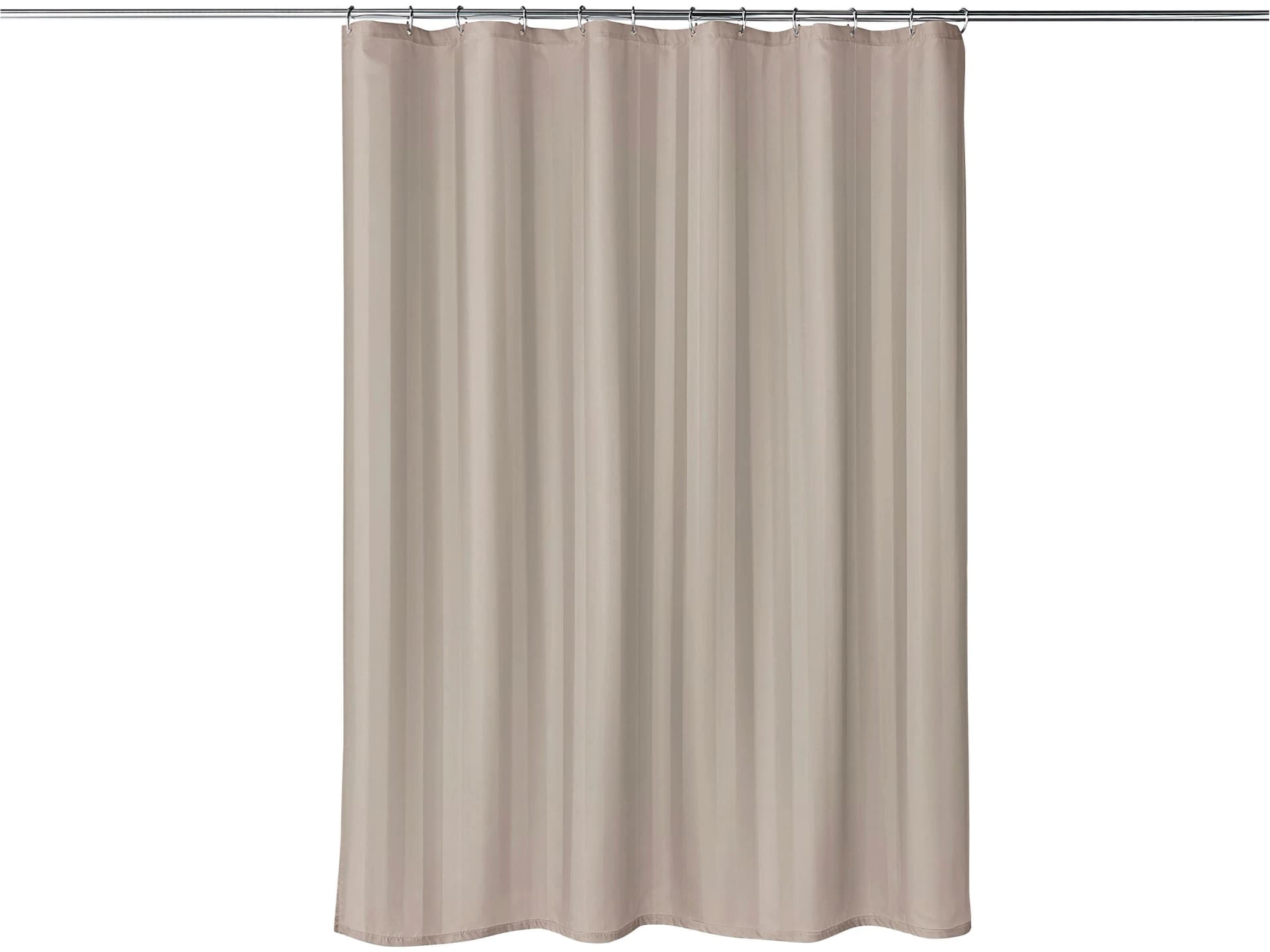 Kleine Wolke Duschvorhang Stripia Beige Polyester