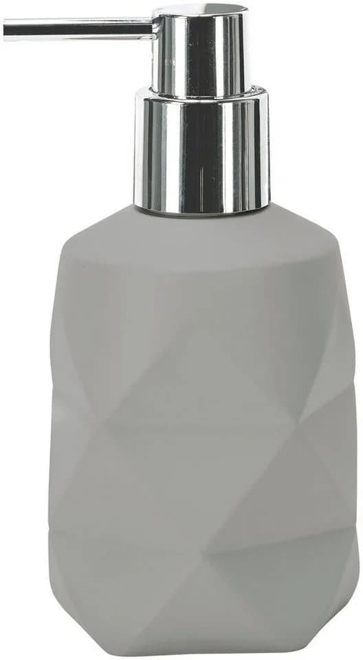 Kleine Wolke Seifenspender Crackle Grau Polyresin