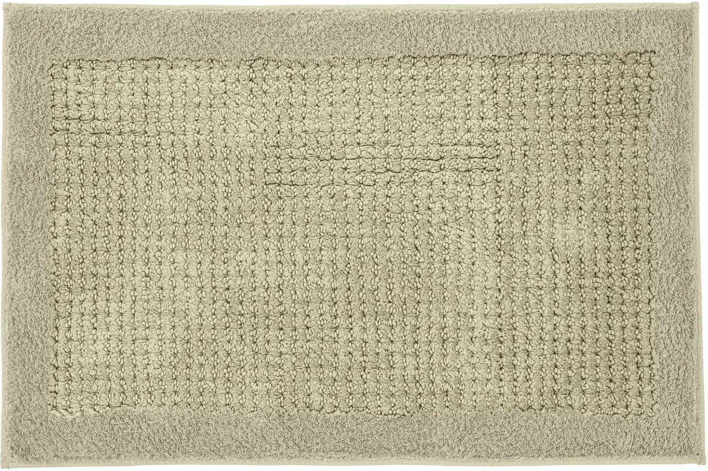 Kleine Wolke Badematte Net 70x120 cm Baumwolle Grün Rutschhemmend - Bild 3
