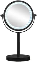 Kleine Wolke Bright Mirror Kosmetikspiegel Schwarz 5-fach Vergrößerung Bild 1