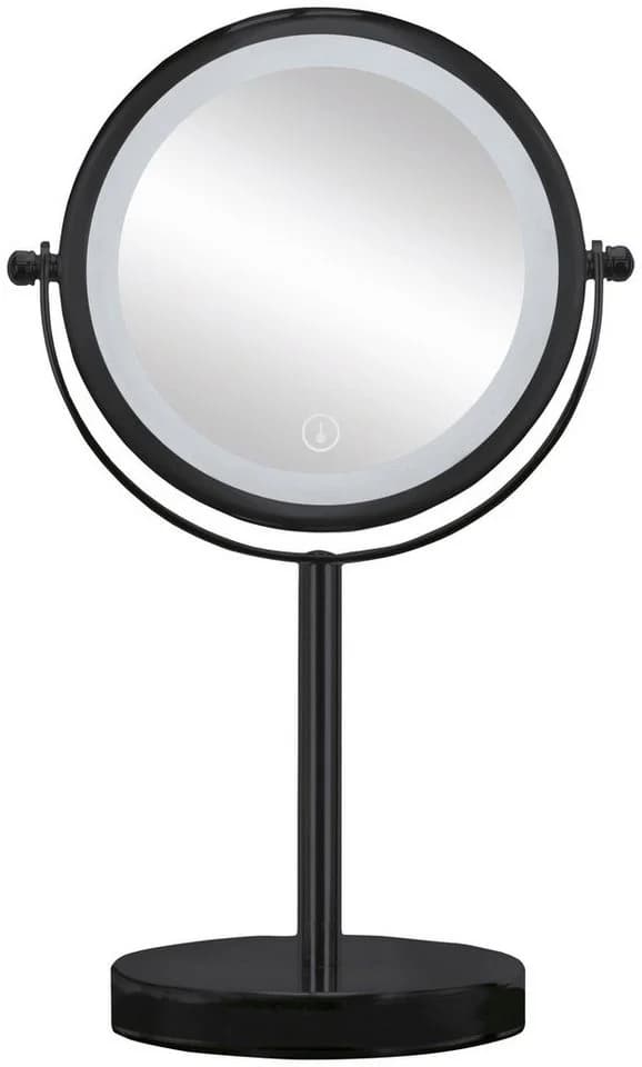 Kleine Wolke Bright Mirror Kosmetikspiegel Schwarz 5-fach Vergrößerung - Bild 2