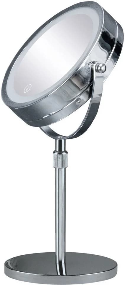LED-Lichtspiegel KLEINE WOLKE "Level Mirror" Silber
