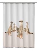 Duschvorhang KLEINE WOLKE "Surie" Beige 180x200 cm Bild 1
