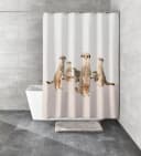 Duschvorhang KLEINE WOLKE "Surie" Beige 180x200 cm Bild 2