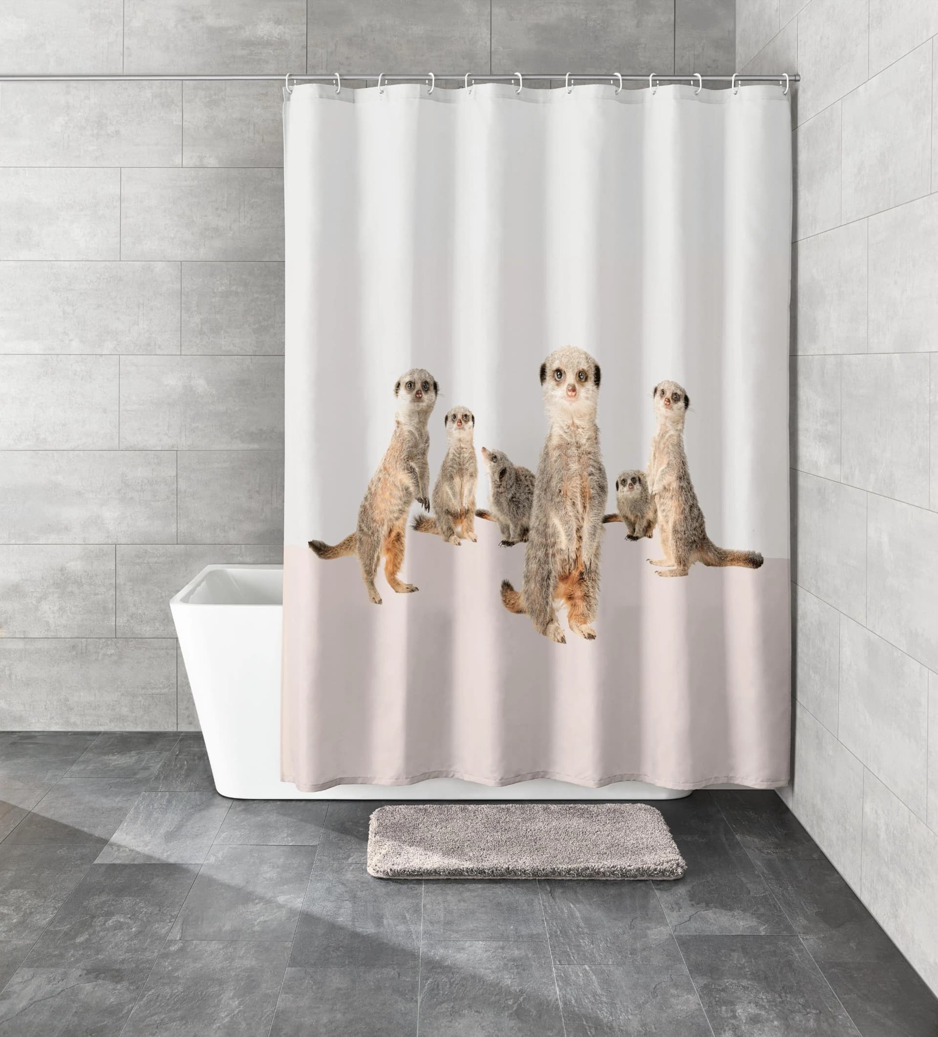 Duschvorhang KLEINE WOLKE "Surie" Beige 180x200 cm - Bild 3