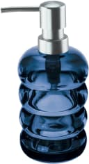 Seifenspender KLEINE WOLKE "Verro" Navy Glas Dosierspender Bild 2