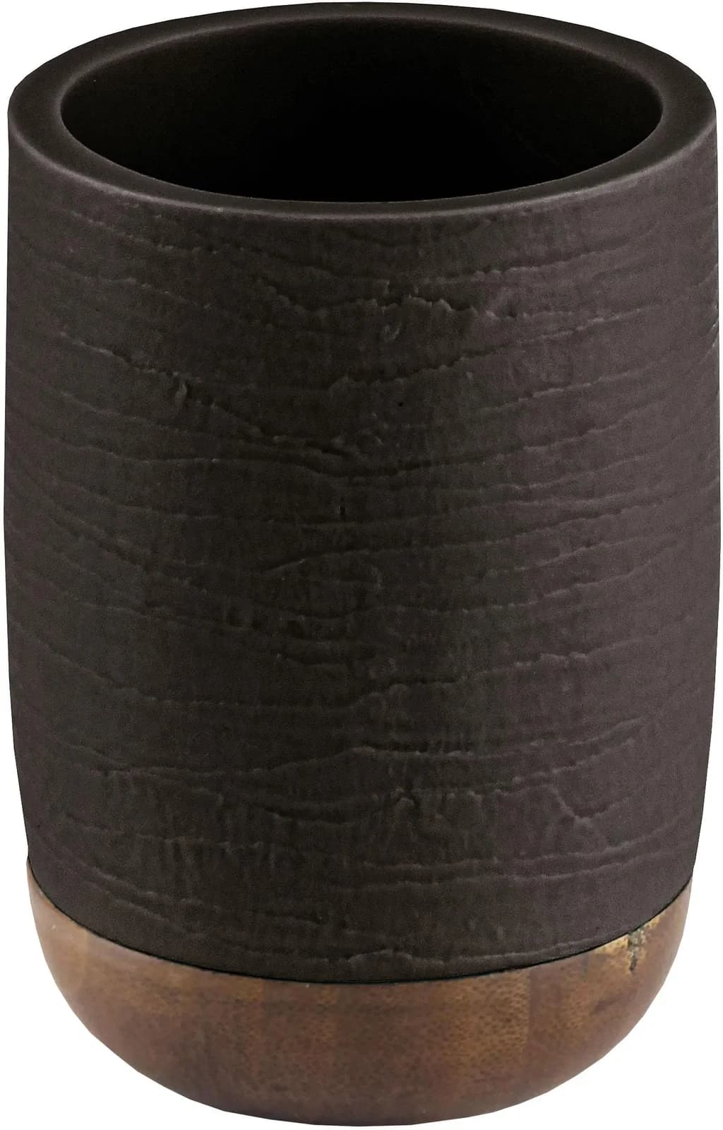 Zahnputzbecher KLEINE WOLKE "Harper", schwarz, Bambus, Polyresin - Bild 2