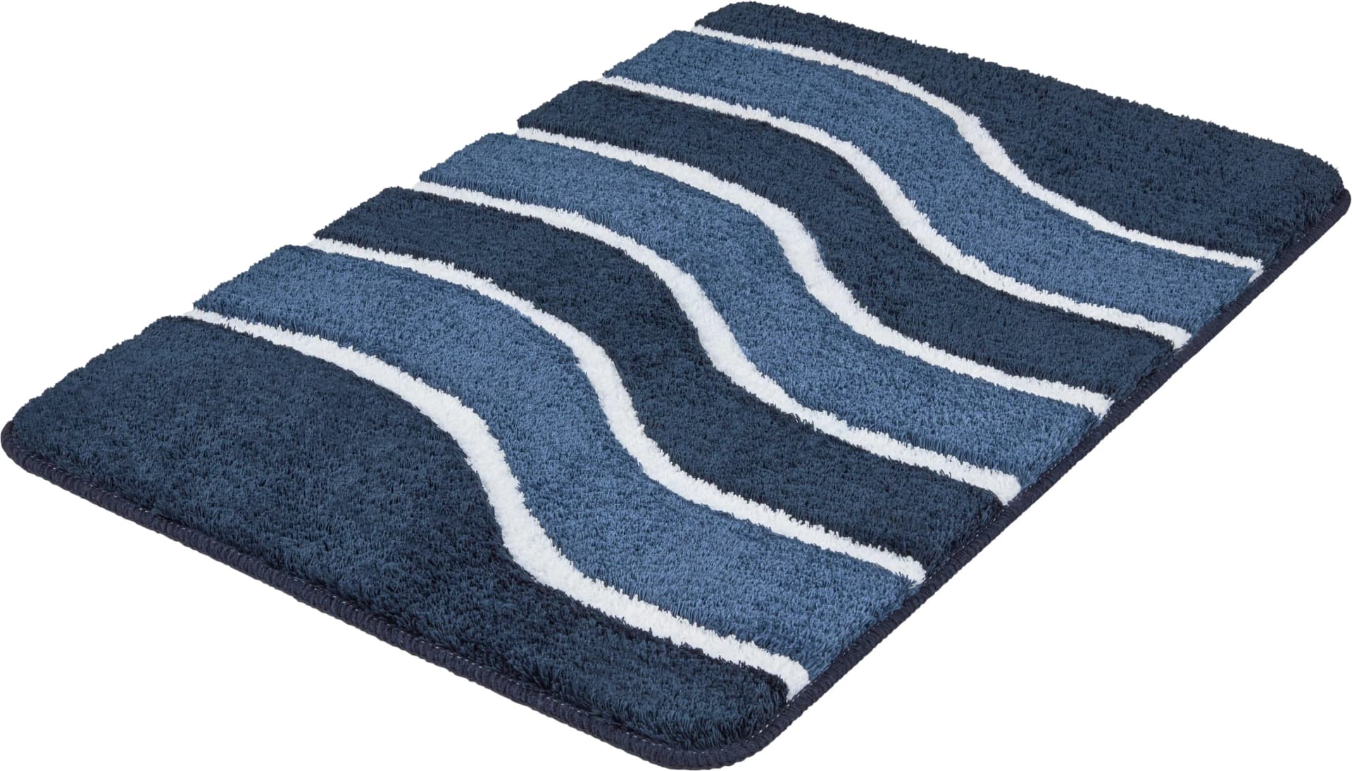 MEUSCH Badematte Lara Navy 60x90 cm Polyester