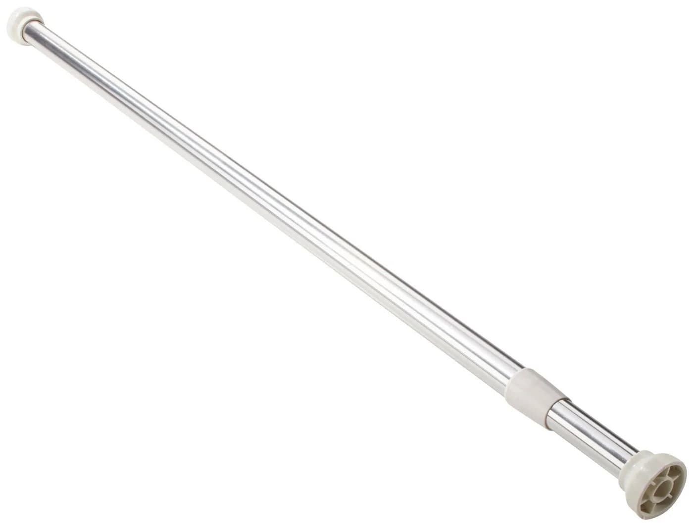 Kleine Wolke Klemmstange Aluminium Teleskop Duschvorhangstange Silber - Bild 2