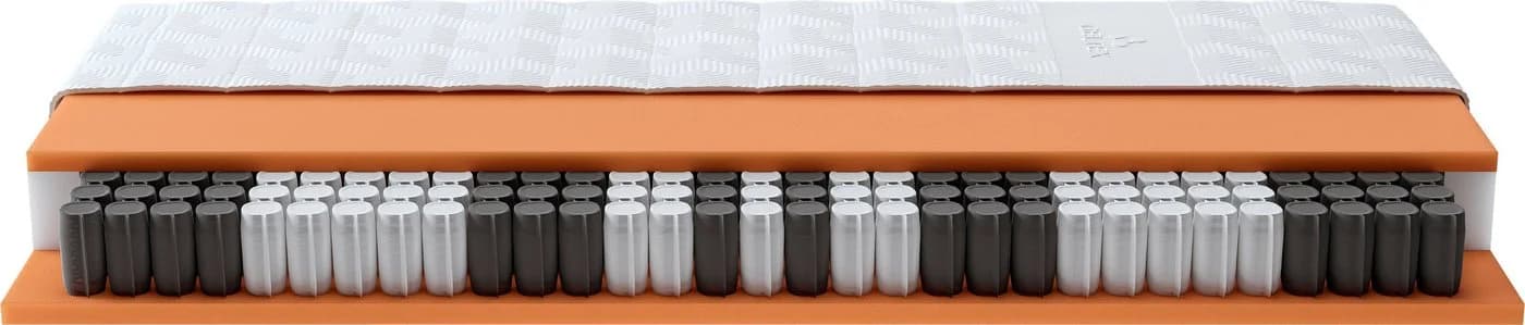 Schlaraffia GELTEX® Quantum Pure 200 TFK Taschenfederkernmatratze Weiß - Bild 5