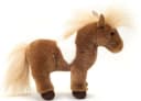 Teddy Hermann® Kuscheltier Shetlandpony 25 cm Braun Bild 1