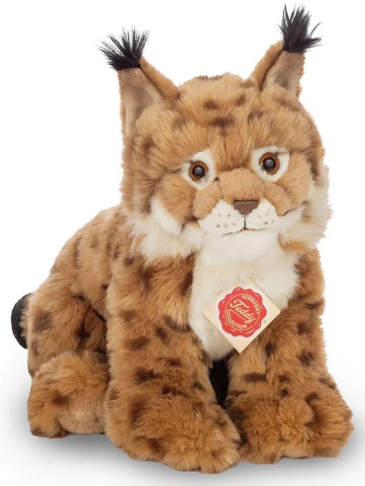 Teddy Hermann® Kuscheltier Herzekind Luchs 26 cm Braun - Bild 3