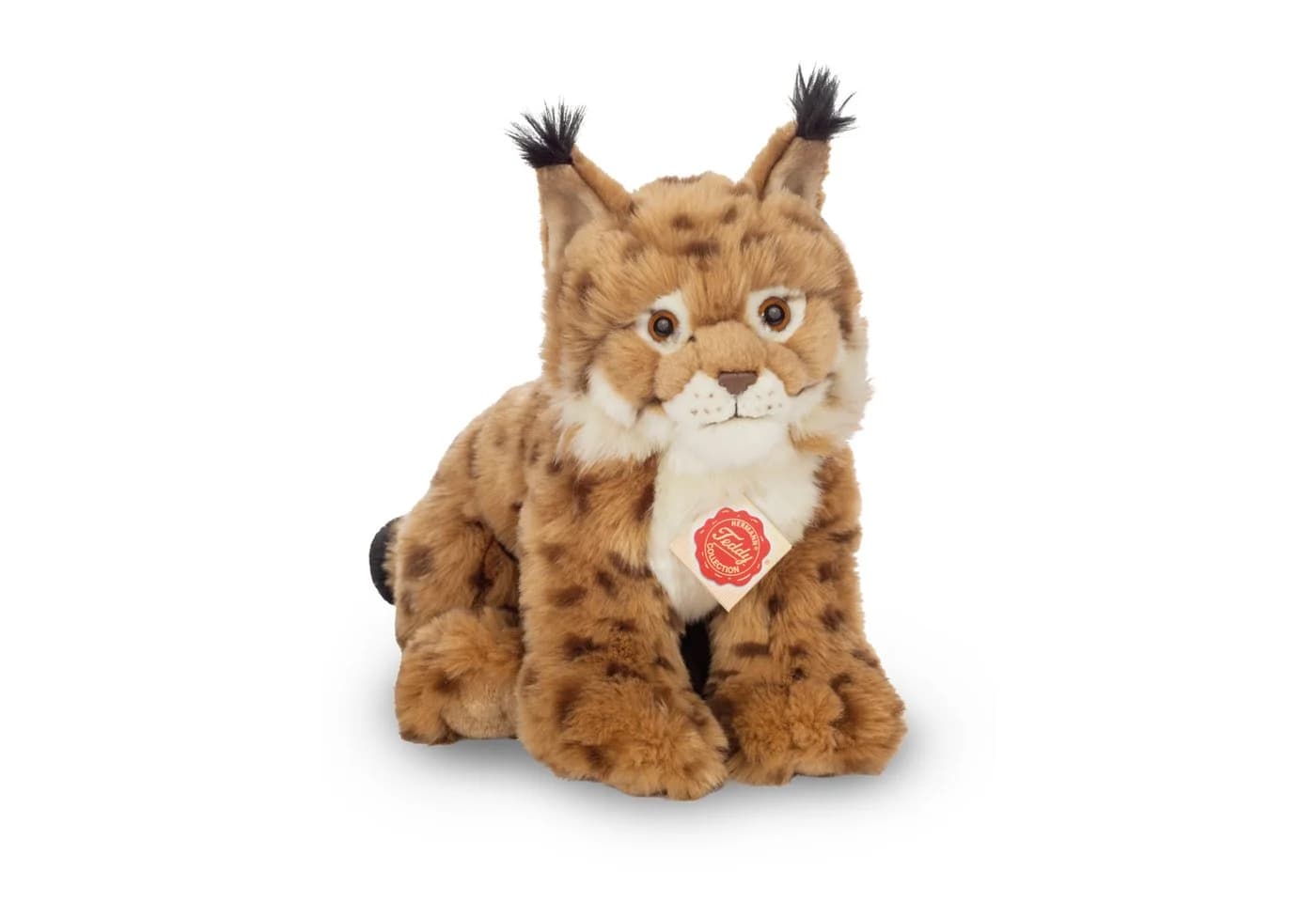 Teddy Hermann® Kuscheltier Herzekind Luchs 26 cm Braun - Bild 4