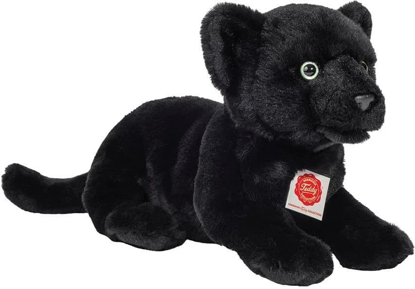 Teddy Hermann® Kuscheltier Panther Baby liegend 30 cm Schwarz - Bild 2