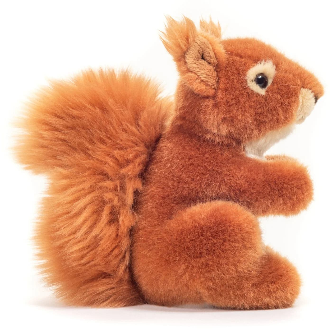 Teddy Hermann Kuscheltier Eichhörnchen Braun/Weiss 14 cm
