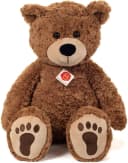 Teddy Hermann® Kuscheltier Teddy sitzend braun 55 cm mit aufgestickten Tatzen Bild 2