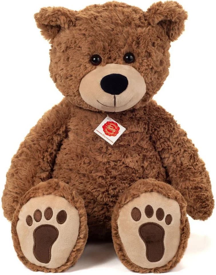 Teddy Hermann® Kuscheltier Teddy sitzend braun 55 cm mit aufgestickten Tatzen - Bild 2
