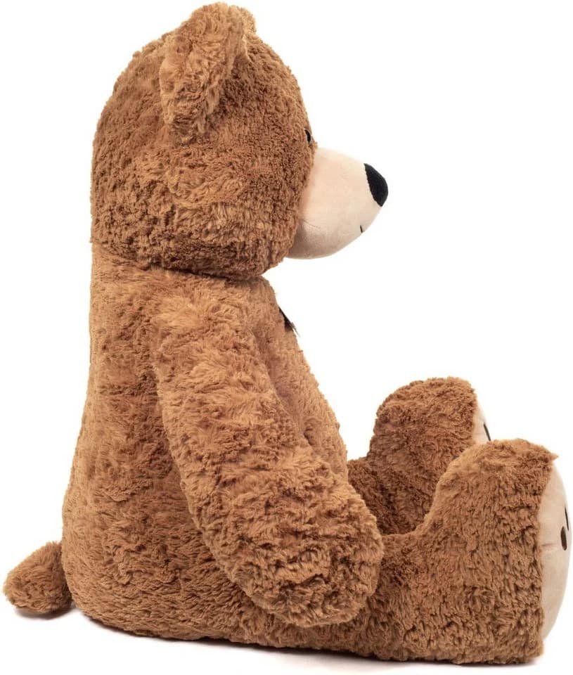 Teddy Hermann® Kuscheltier Teddy 75 cm Braun mit aufgestickten Tatzen