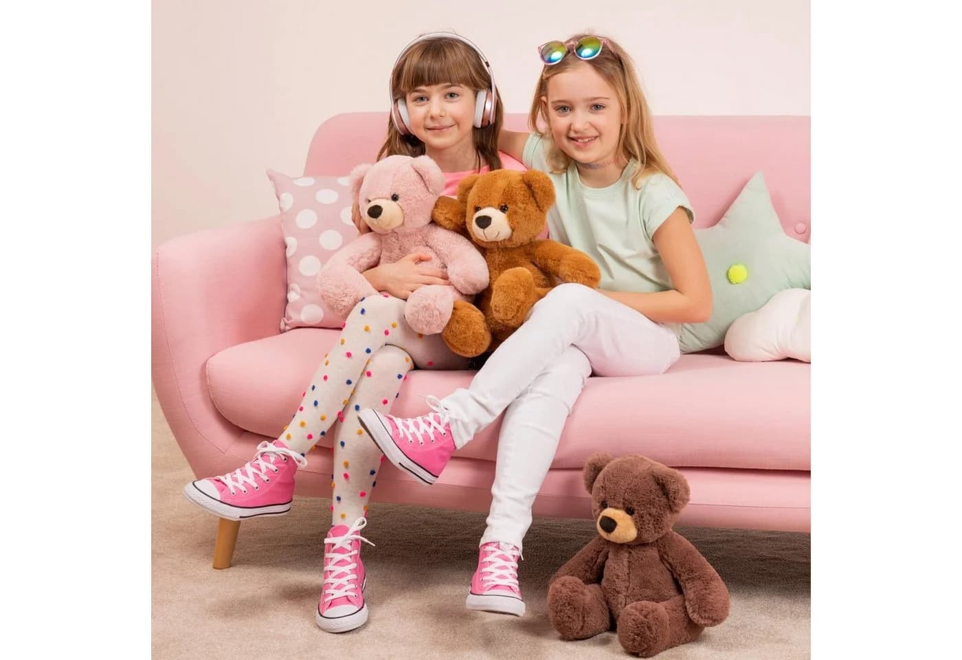 Teddy Hermann Kuscheltier Teddybär dusty rose 30 cm - Bild 5