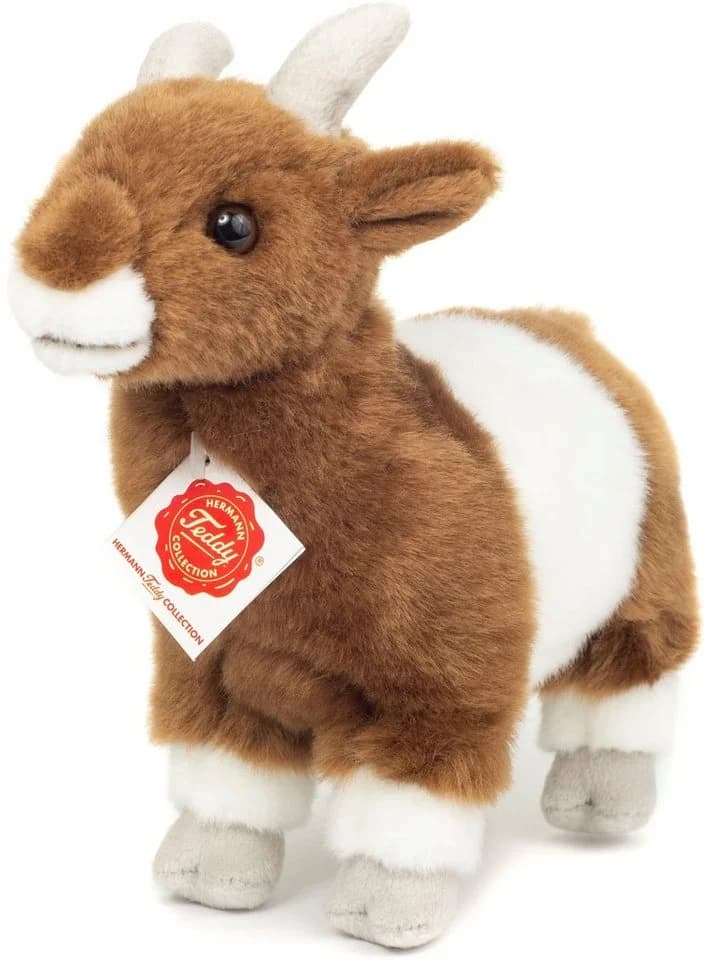 Teddy Hermann® Kuscheltier Ziege 22 cm braun/weiß - Bild 2