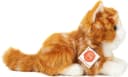 Teddy Hermann® Kuscheltier Katze liegend rot getigert 20 cm Bild 1