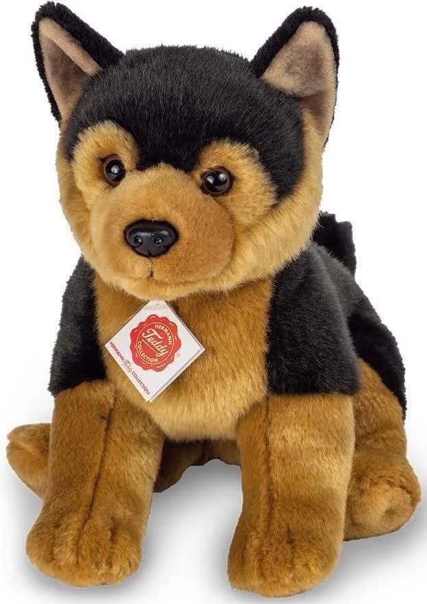Teddy Hermann® Schäferhund Welpe Kuscheltier 30 cm Recyceltes Material - Bild 2