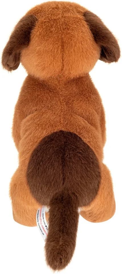 Teddy Hermann® Kuscheltier Hundewelpe Milow 25 cm Braun
