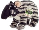 Teddy Hermann Kuscheltier Tapir Baby 24 cm Schwarz/Weiß Bild 2