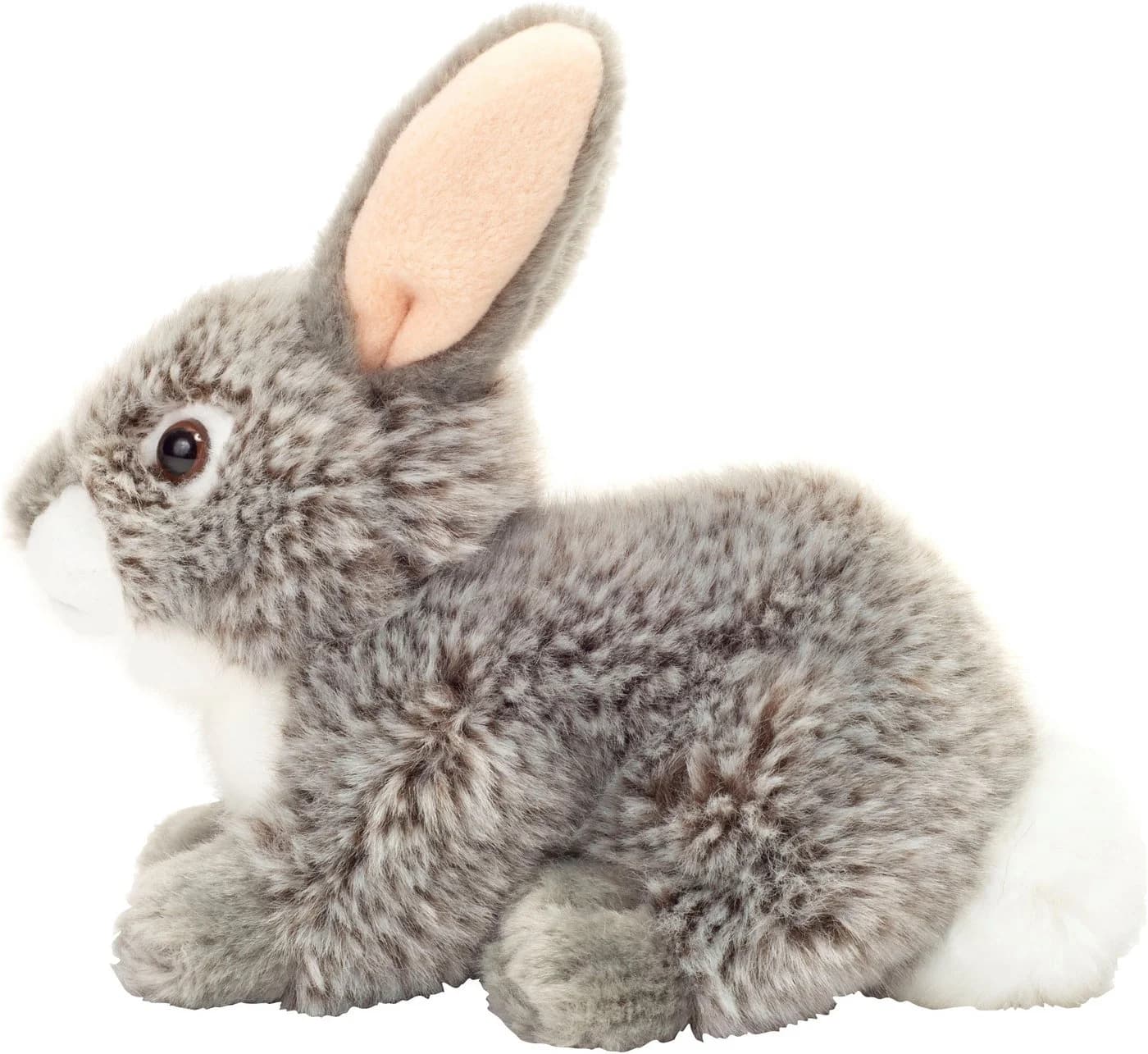Teddy Hermann® Kuscheltier Hase Sitzend Grau 18 cm